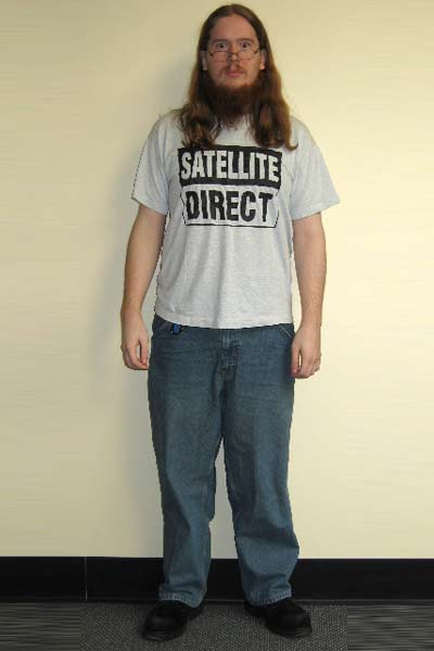 Photographic Height/Weight Chart - 6' 0", 230 lbs., BMI:31